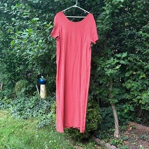 FLAX Gingham Rayon Dress